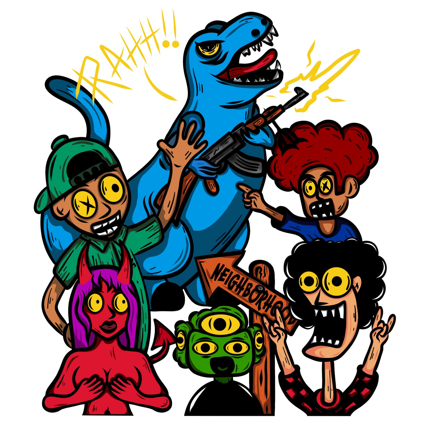 Neighborhood! Short Sleeve Tee